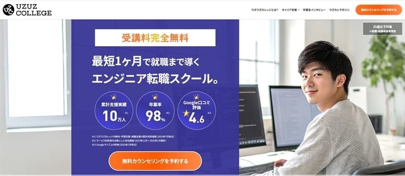 ウズウズカレッジ(ウズカレIT)とはどんなプログラミングスクール？